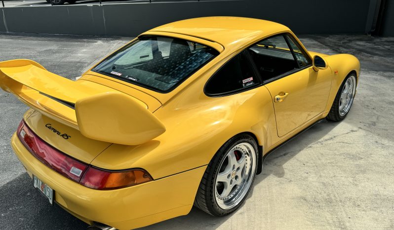 
 1996 Porsche 911 993 Carrera RS Clubsport Trubute SPEED YELLOW- 41K Miles – 6 Speed Manual – Porsche Exclusive Carbon- No Sunroof full									