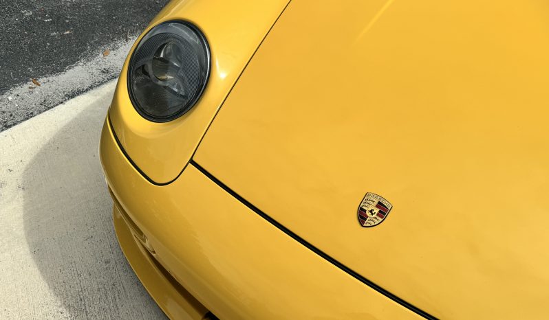 
 1996 Porsche 911 993 Carrera RS Clubsport Trubute SPEED YELLOW- 41K Miles – 6 Speed Manual – Porsche Exclusive Carbon- No Sunroof full									
