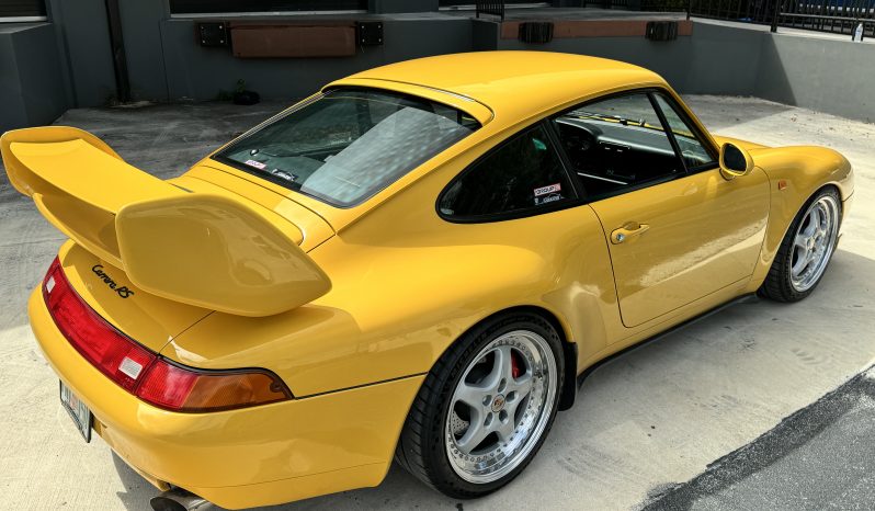 
 1996 Porsche 911 993 Carrera RS Clubsport Trubute SPEED YELLOW- 41K Miles – 6 Speed Manual – Porsche Exclusive Carbon- No Sunroof full									