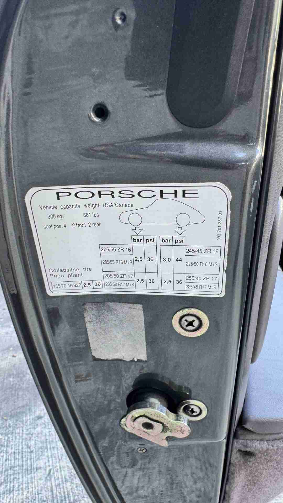 1995 Porsche 911 993 CARRERA 2 50K Miles -Slate Gray -6 Speed Manual – Bilstein Coilovers -RH Speedline Wheels full