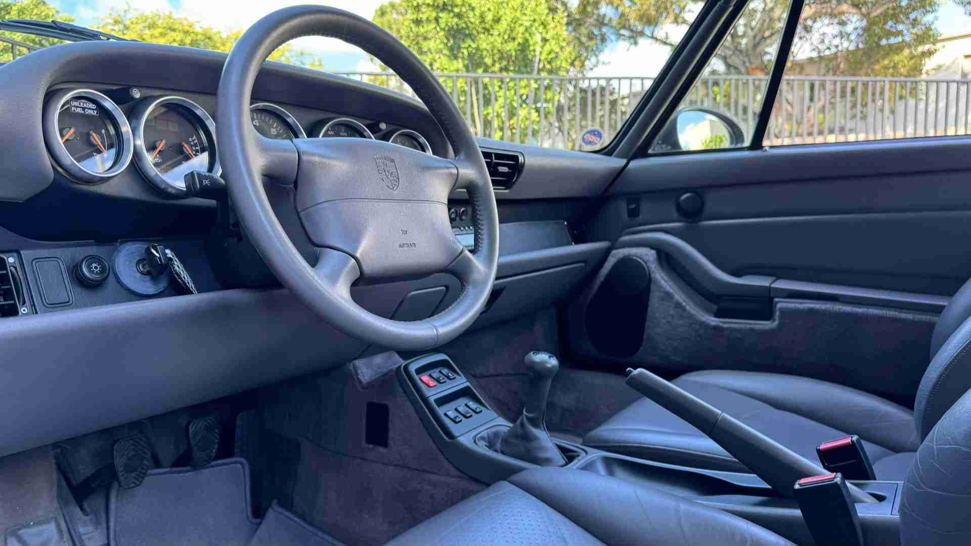 1995 Porsche 911 993 CARRERA 2 50K Miles -Slate Gray -6 Speed Manual – Bilstein Coilovers -RH Speedline Wheels full