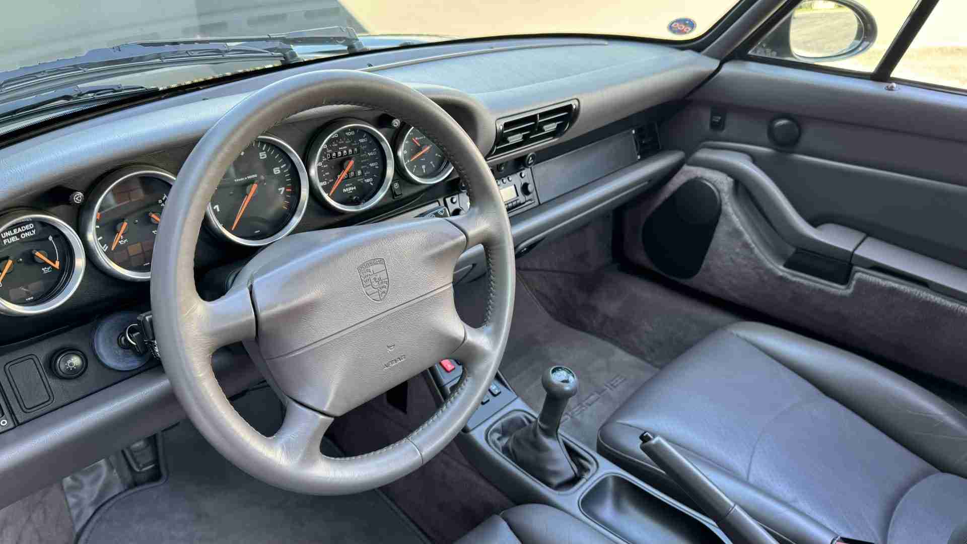 1995 Porsche 911 993 CARRERA 2 50K Miles -Slate Gray -6 Speed Manual – Bilstein Coilovers -RH Speedline Wheels full