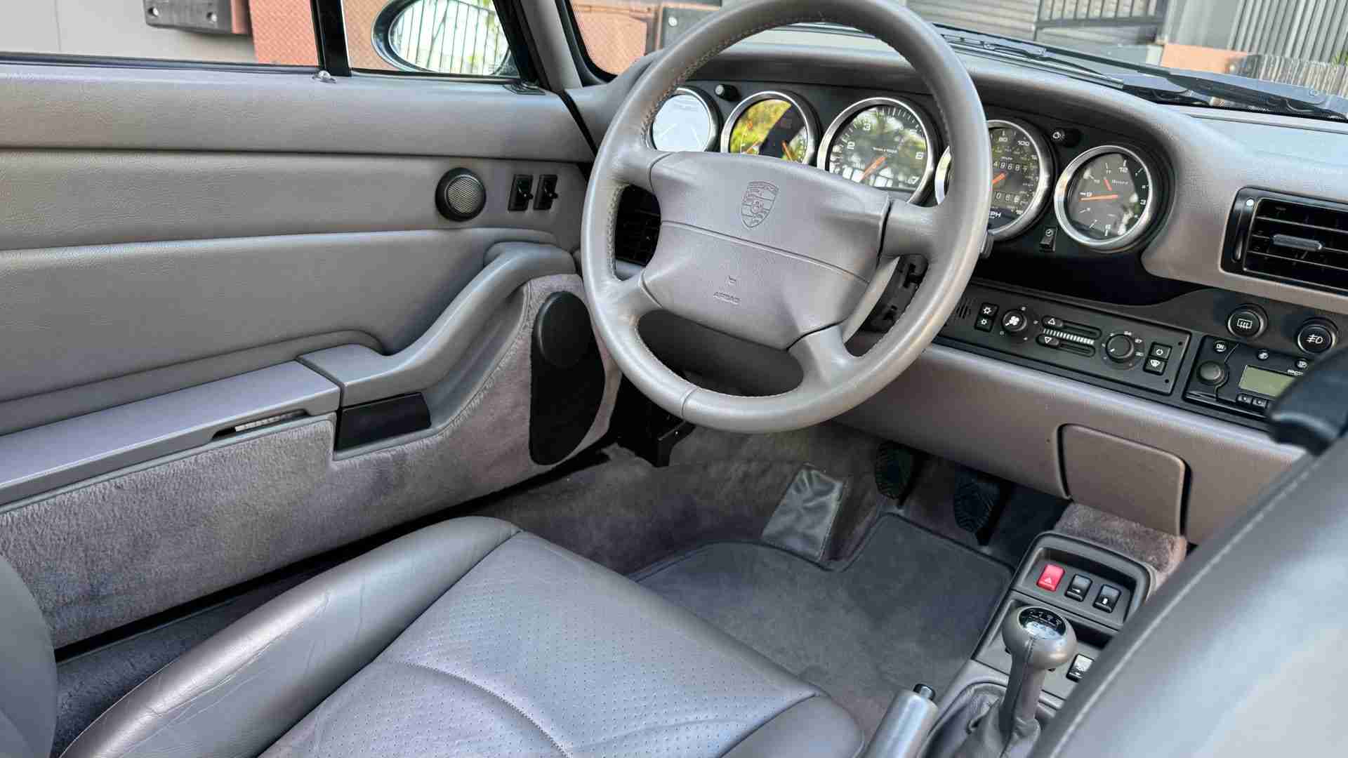 1995 Porsche 911 993 CARRERA 2 50K Miles -Slate Gray -6 Speed Manual – Bilstein Coilovers -RH Speedline Wheels full