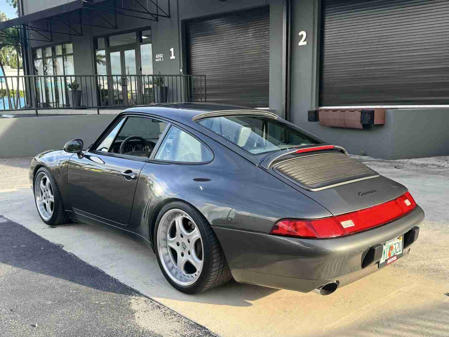1995 Porsche 911 993 CARRERA 2 50K Miles -Slate Gray -6 Speed Manual – Bilstein Coilovers -RH Speedline Wheels full