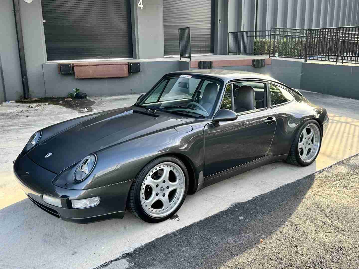 1995 Porsche 911 993 CARRERA 2 50K Miles -Slate Gray -6 Speed Manual – Bilstein Coilovers -RH Speedline Wheels full