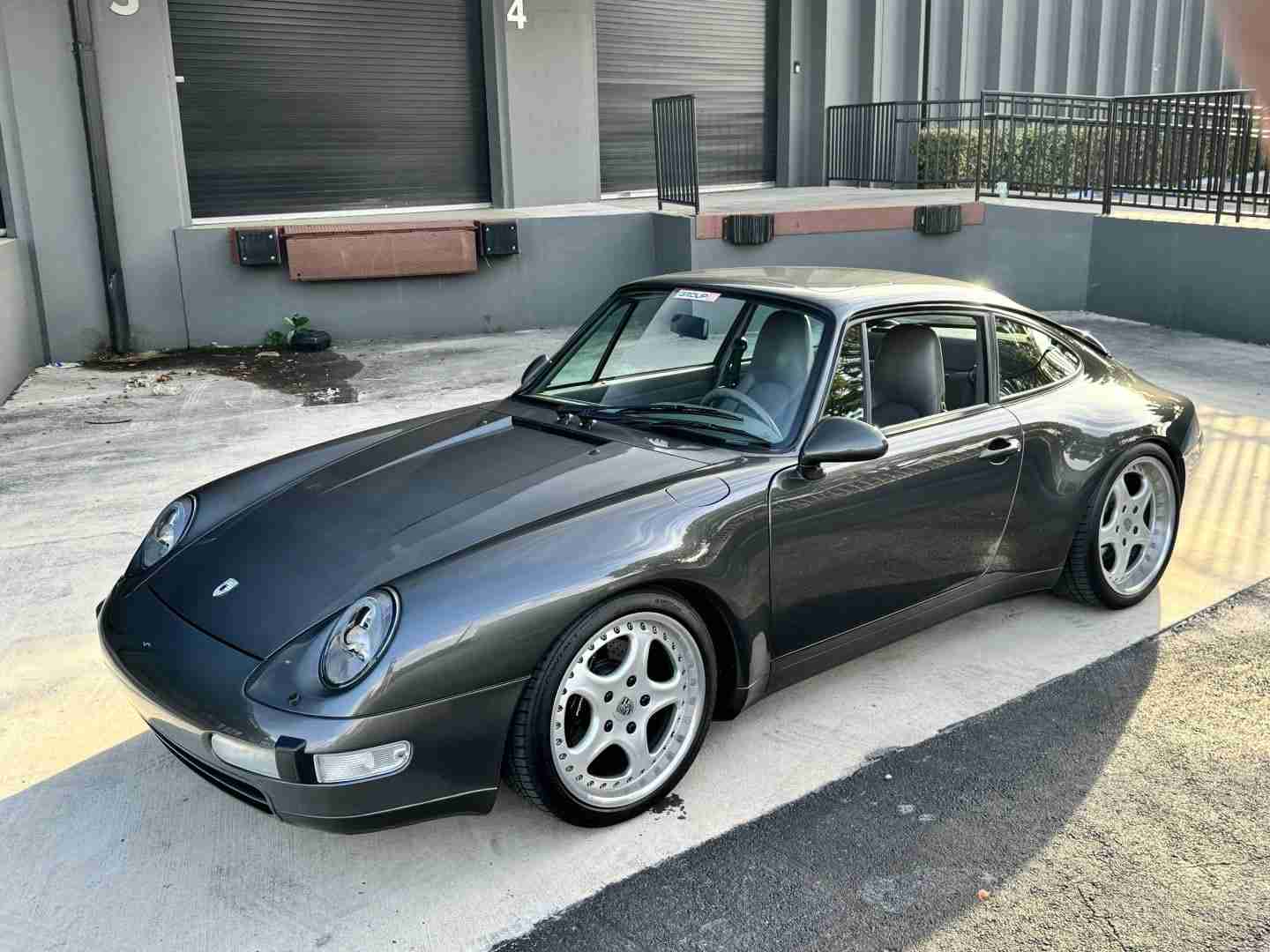 1995 Porsche 911 993 CARRERA 2 50K Miles -Slate Gray -6 Speed Manual – Bilstein Coilovers -RH Speedline Wheels full