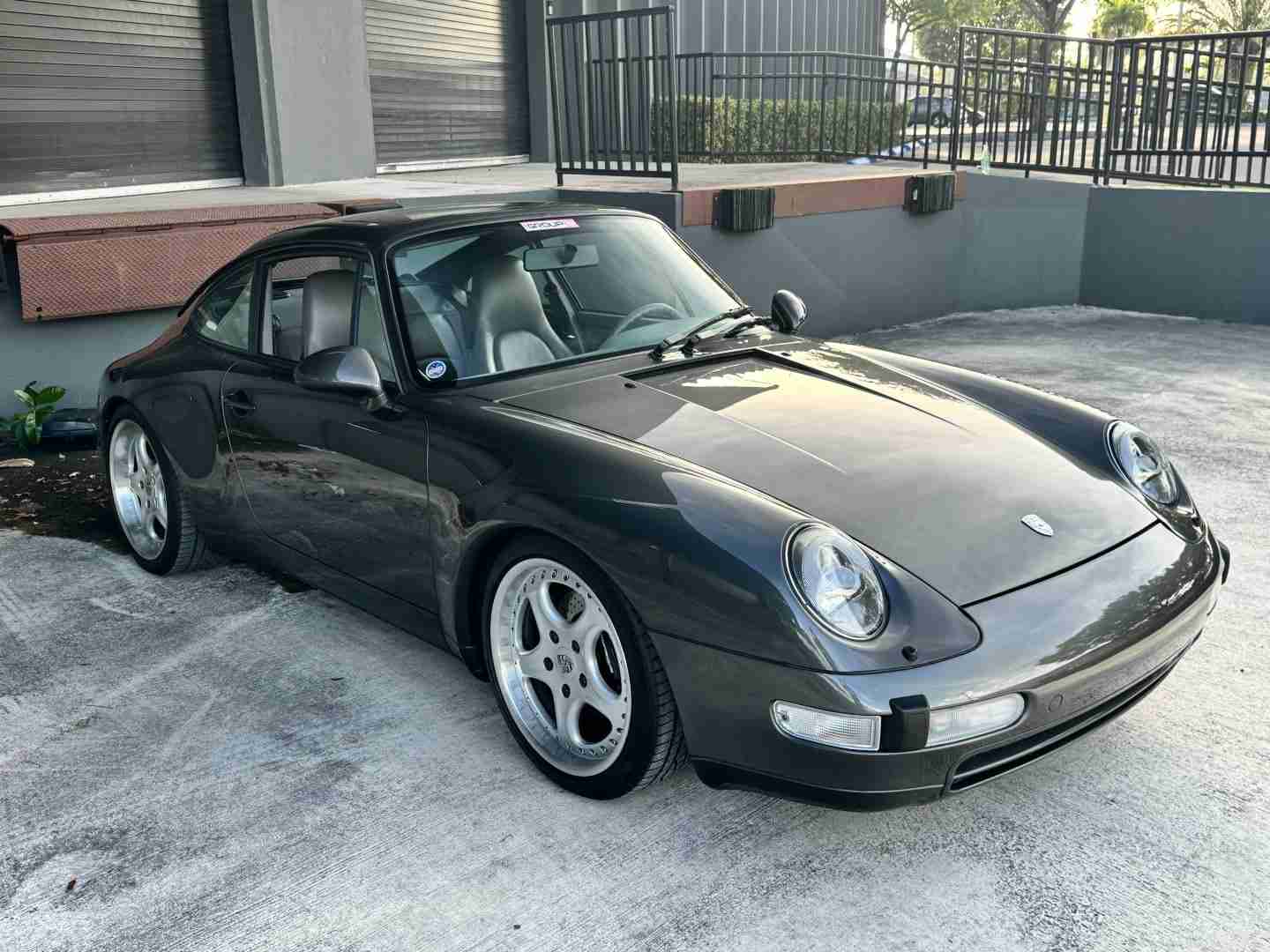 1995 Porsche 911 993 CARRERA 2 50K Miles -Slate Gray -6 Speed Manual – Bilstein Coilovers -RH Speedline Wheels full