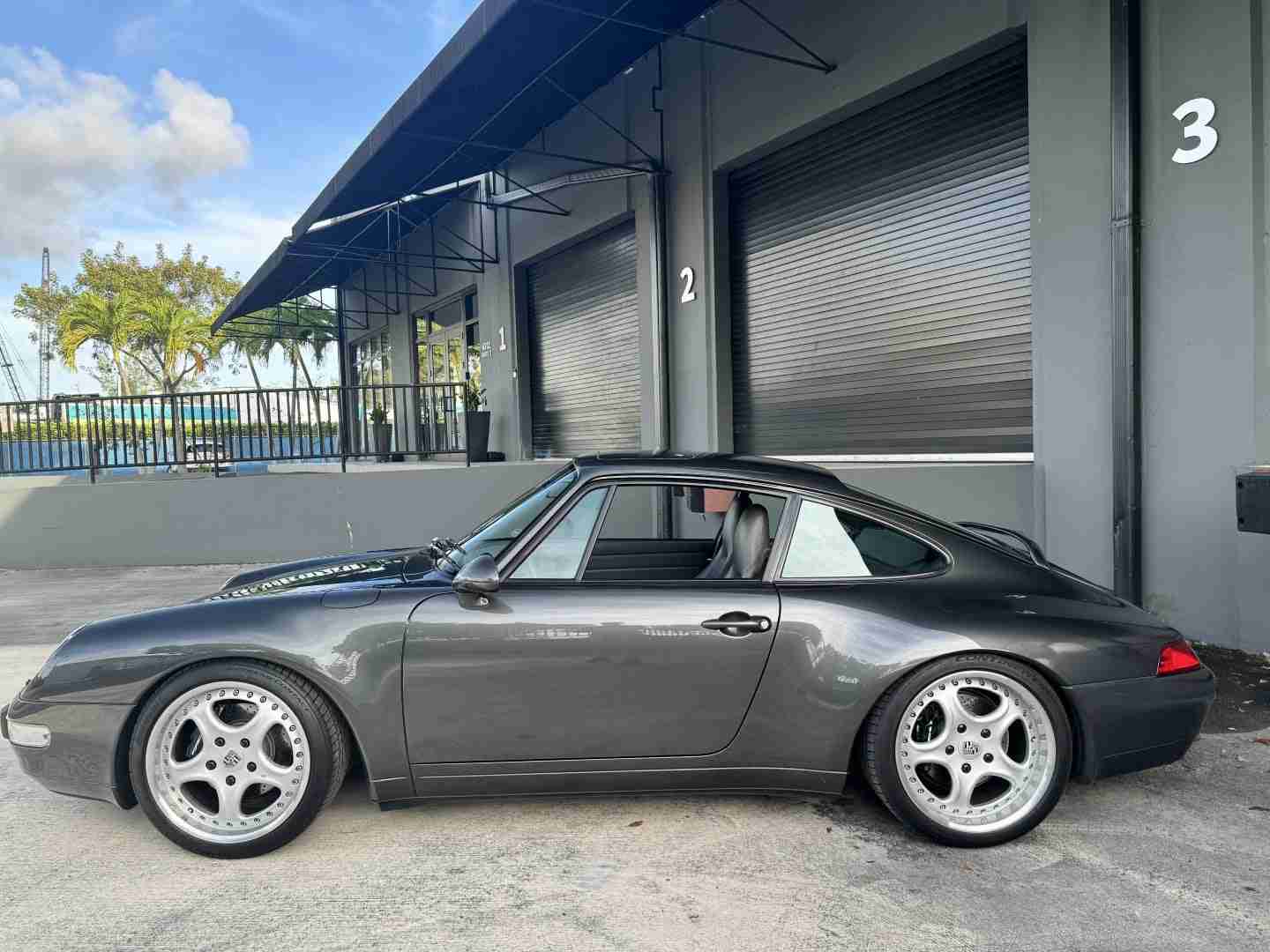 1995 Porsche 911 993 CARRERA 2 50K Miles -Slate Gray -6 Speed Manual – Bilstein Coilovers -RH Speedline Wheels full