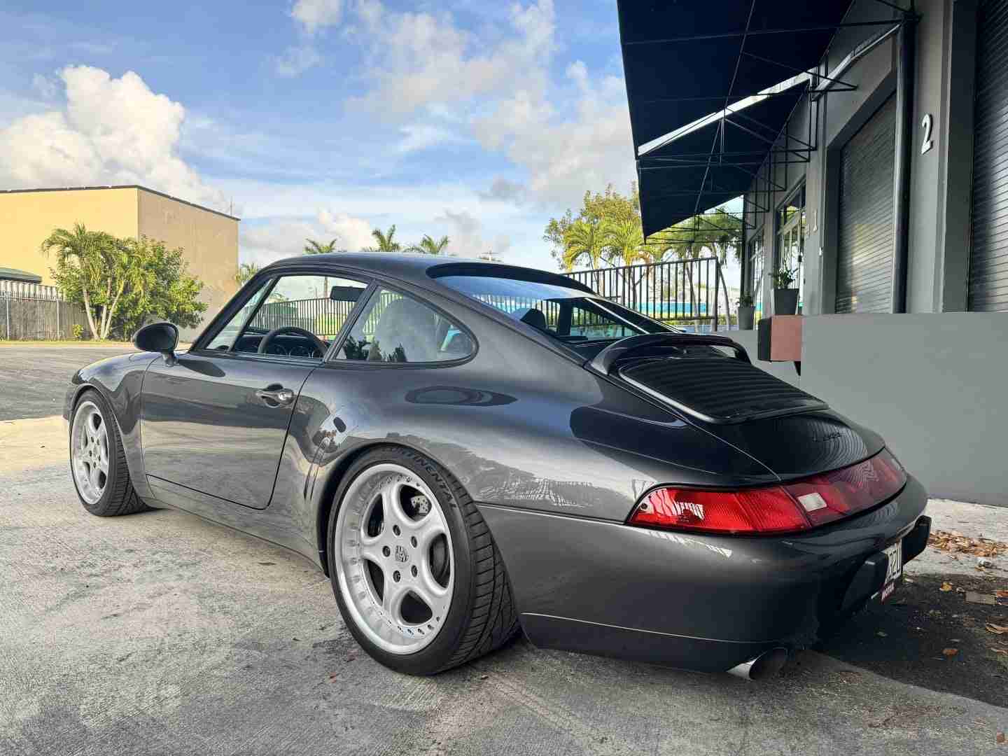 1995 Porsche 911 993 CARRERA 2 50K Miles -Slate Gray -6 Speed Manual – Bilstein Coilovers -RH Speedline Wheels full