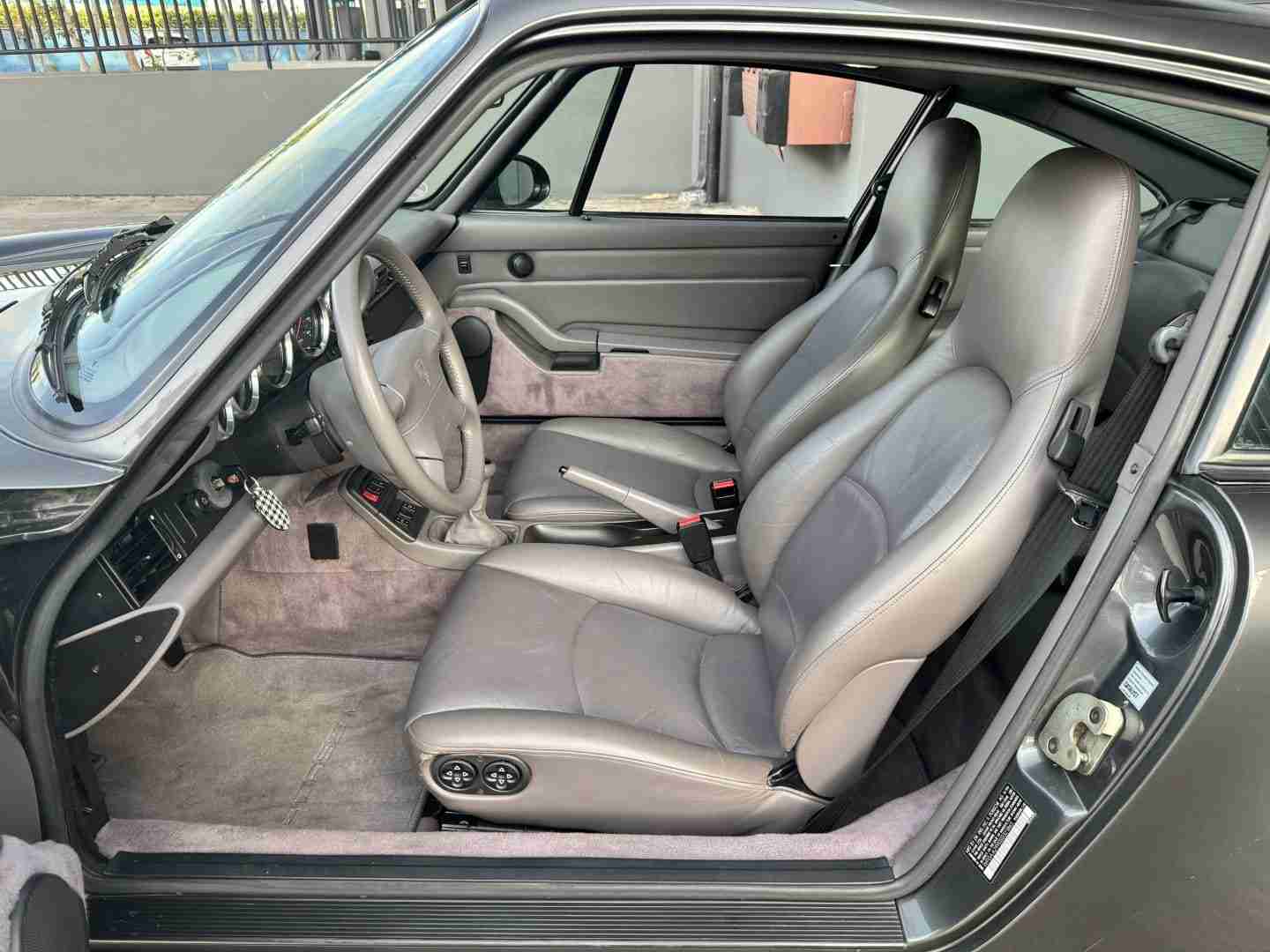 1995 Porsche 911 993 CARRERA 2 50K Miles -Slate Gray -6 Speed Manual – Bilstein Coilovers -RH Speedline Wheels full