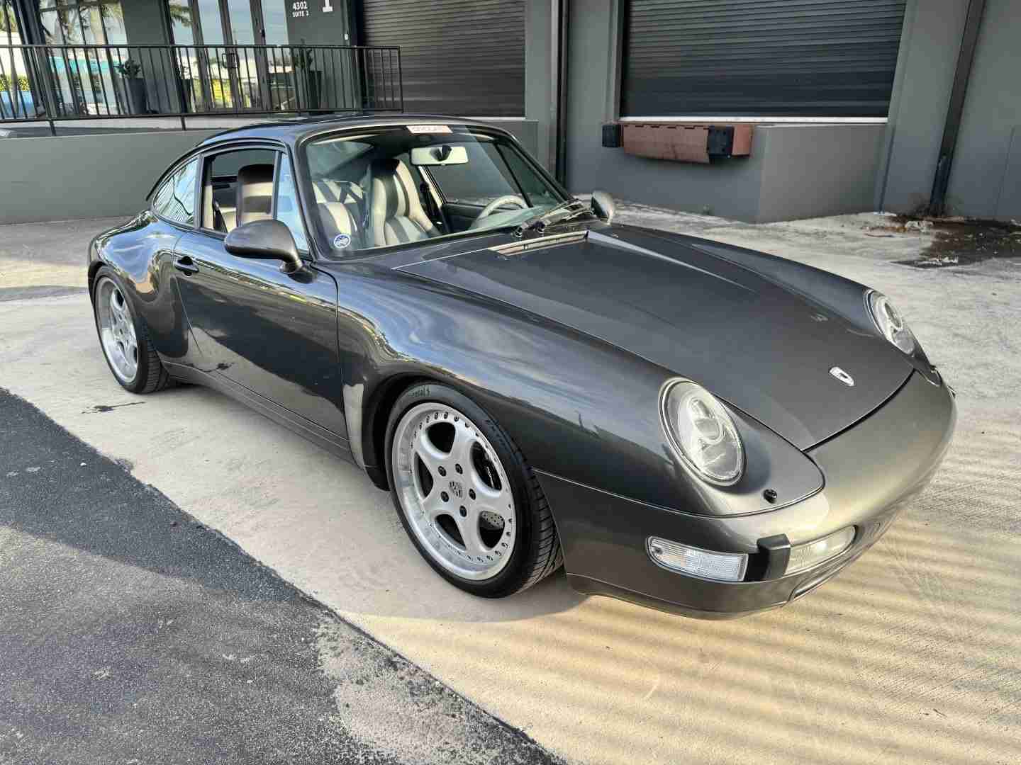 1995 Porsche 911 993 CARRERA 2 50K Miles -Slate Gray -6 Speed Manual – Bilstein Coilovers -RH Speedline Wheels full