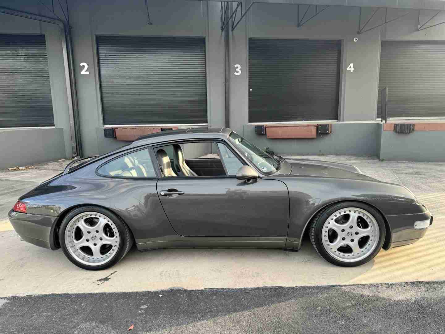 1995 Porsche 911 993 CARRERA 2 50K Miles -Slate Gray -6 Speed Manual – Bilstein Coilovers -RH Speedline Wheels full