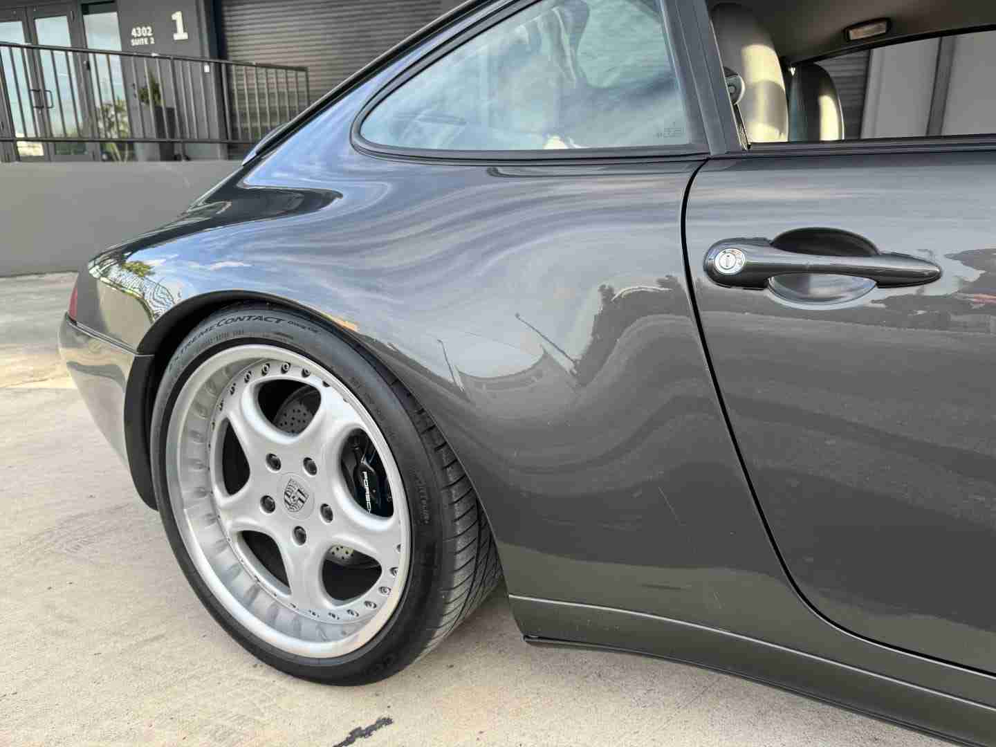1995 Porsche 911 993 CARRERA 2 50K Miles -Slate Gray -6 Speed Manual – Bilstein Coilovers -RH Speedline Wheels full