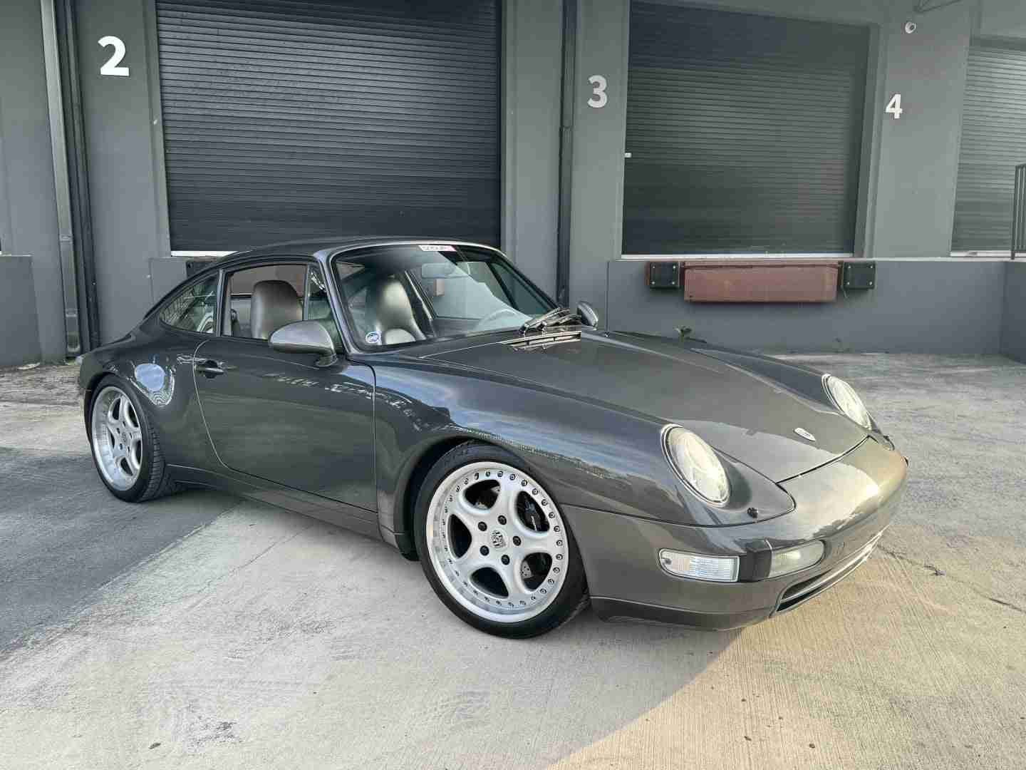 1995 Porsche 911 993 CARRERA 2 50K Miles -Slate Gray -6 Speed Manual – Bilstein Coilovers -RH Speedline Wheels full