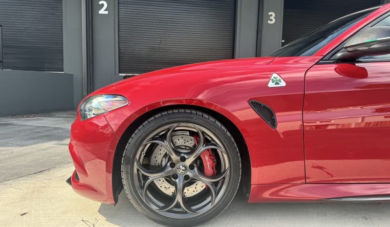 
 2017 Alfa Romeo Giulia Quadrifoglio 1 of 258 Rosso Red Competizione – 62k Miles – 505 Horsepower Twin Turbo full									