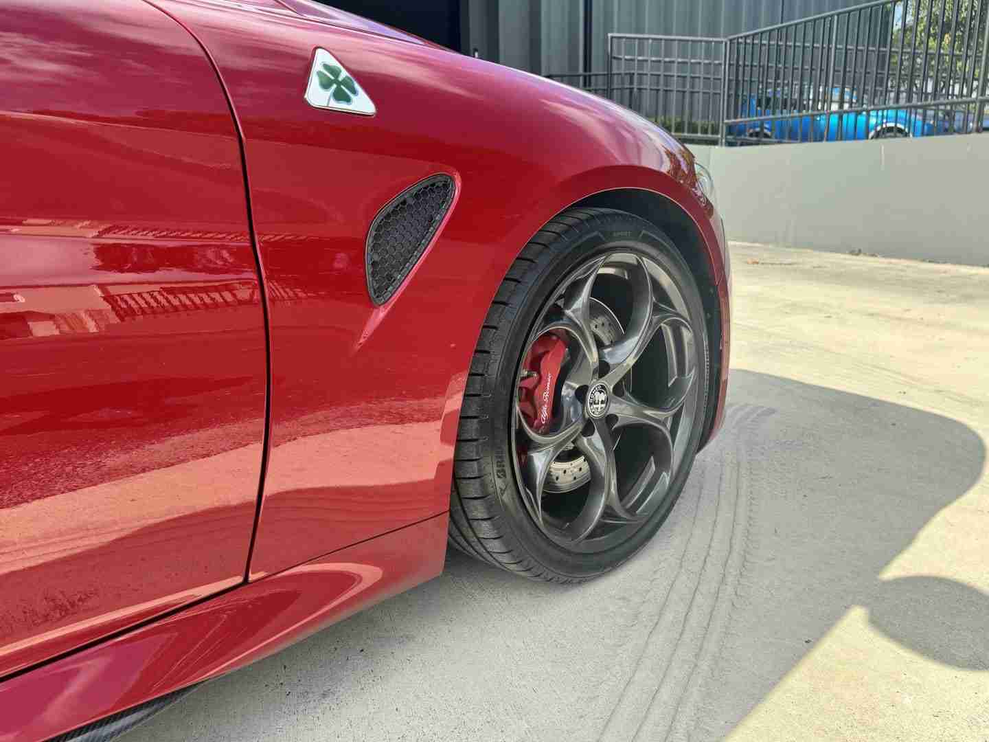 2017 Alfa Romeo Giulia Quadrifoglio 1 of 258 Rosso Red Competizione – 62k Miles – 505 Horsepower Twin Turbo full