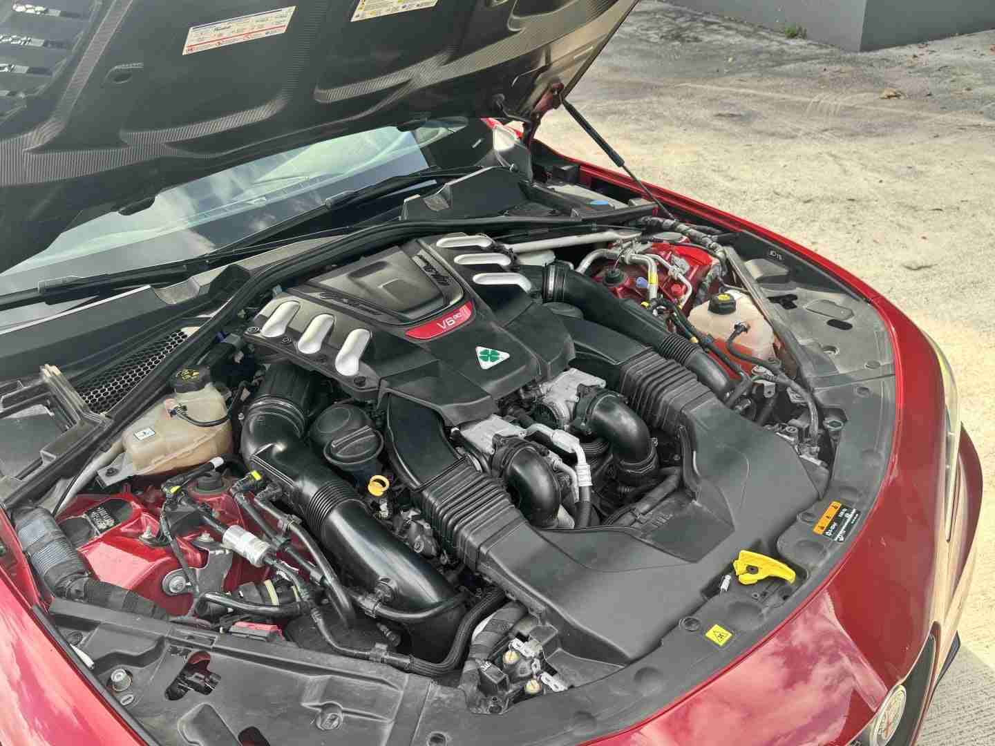 2017 Alfa Romeo Giulia Quadrifoglio 1 of 258 Rosso Red Competizione – 62k Miles – 505 Horsepower Twin Turbo full