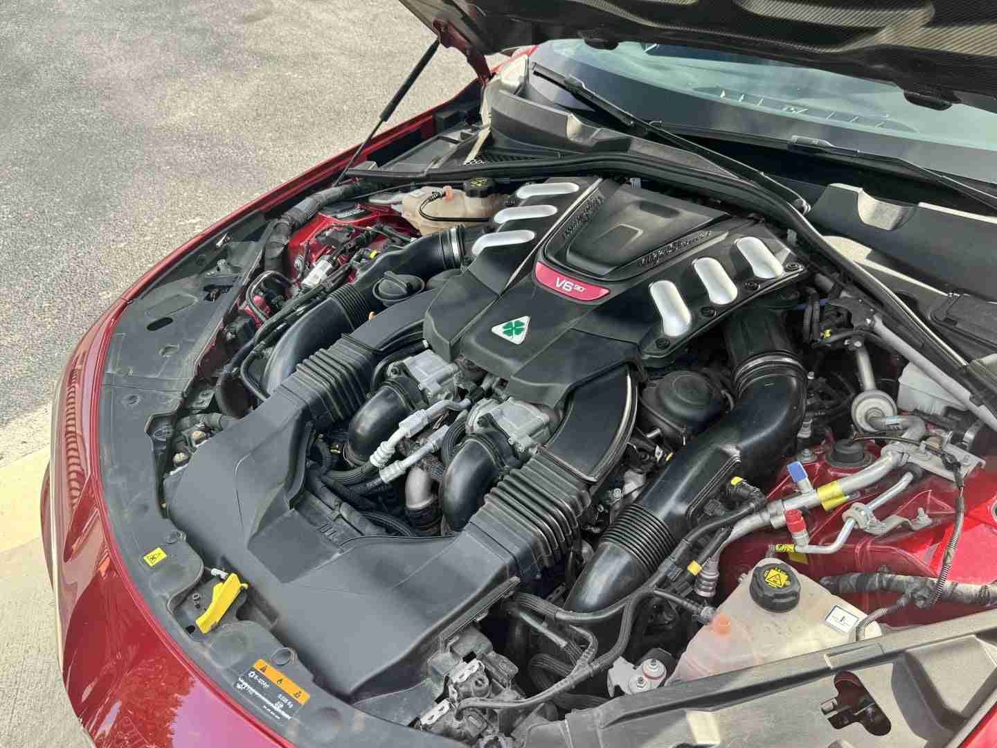 2017 Alfa Romeo Giulia Quadrifoglio 1 of 258 Rosso Red Competizione – 62k Miles – 505 Horsepower Twin Turbo full