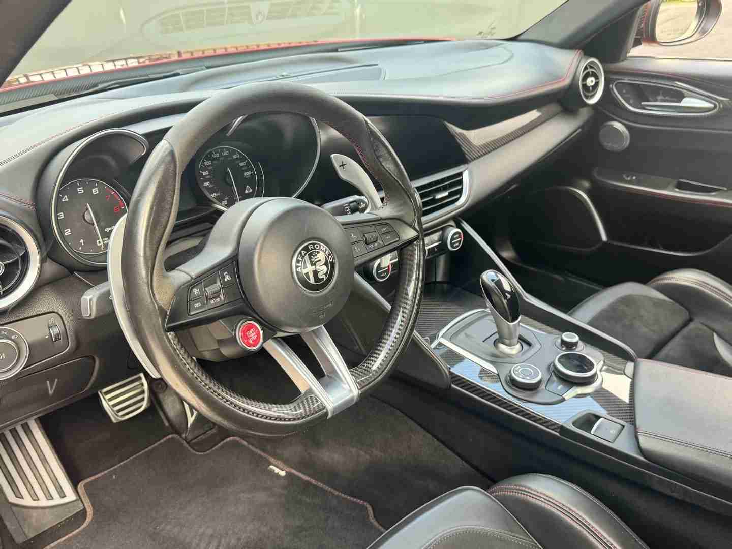 2017 Alfa Romeo Giulia Quadrifoglio 1 of 258 Rosso Red Competizione – 62k Miles – 505 Horsepower Twin Turbo full