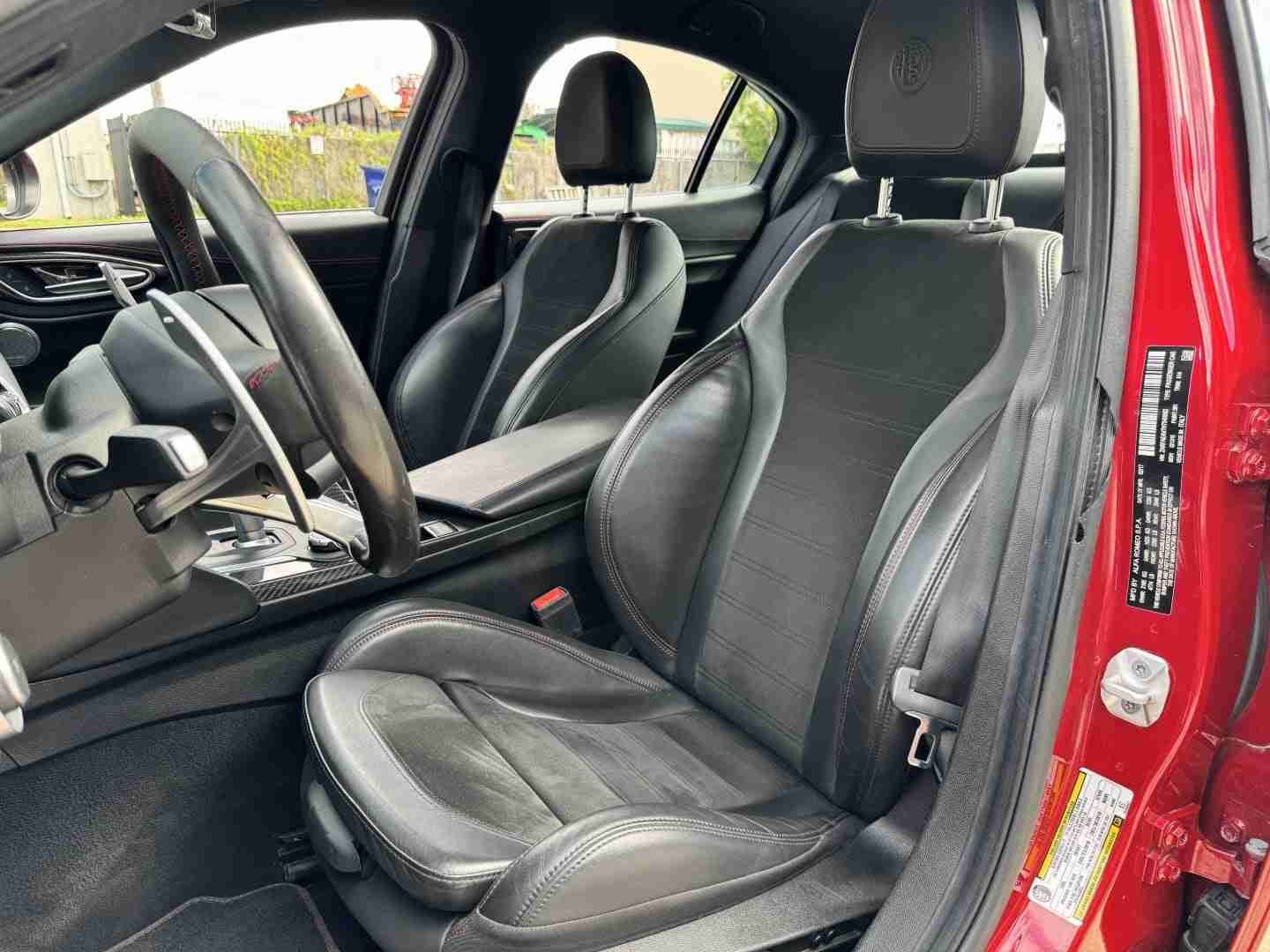 2017 Alfa Romeo Giulia Quadrifoglio 1 of 258 Rosso Red Competizione – 62k Miles – 505 Horsepower Twin Turbo full