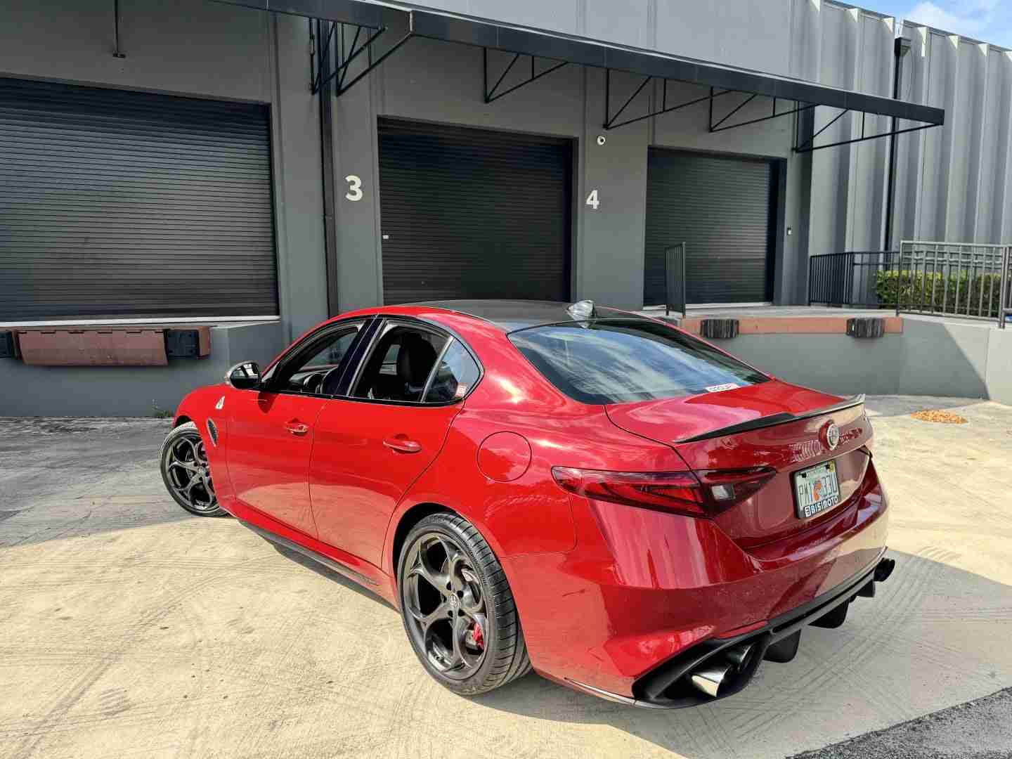 2017 Alfa Romeo Giulia Quadrifoglio 1 of 258 Rosso Red Competizione – 62k Miles – 505 Horsepower Twin Turbo full