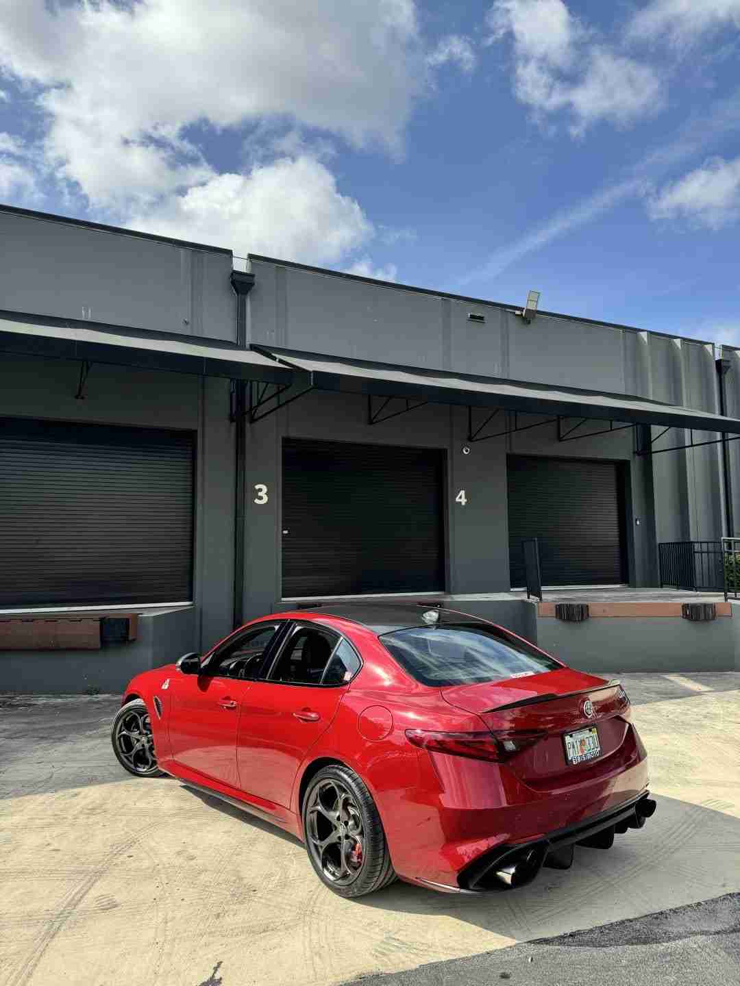 2017 Alfa Romeo Giulia Quadrifoglio 1 of 258 Rosso Red Competizione – 62k Miles – 505 Horsepower Twin Turbo full
