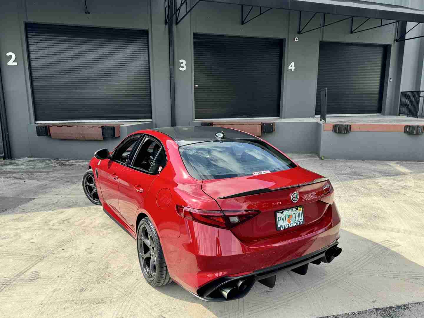 2017 Alfa Romeo Giulia Quadrifoglio 1 of 258 Rosso Red Competizione – 62k Miles – 505 Horsepower Twin Turbo full