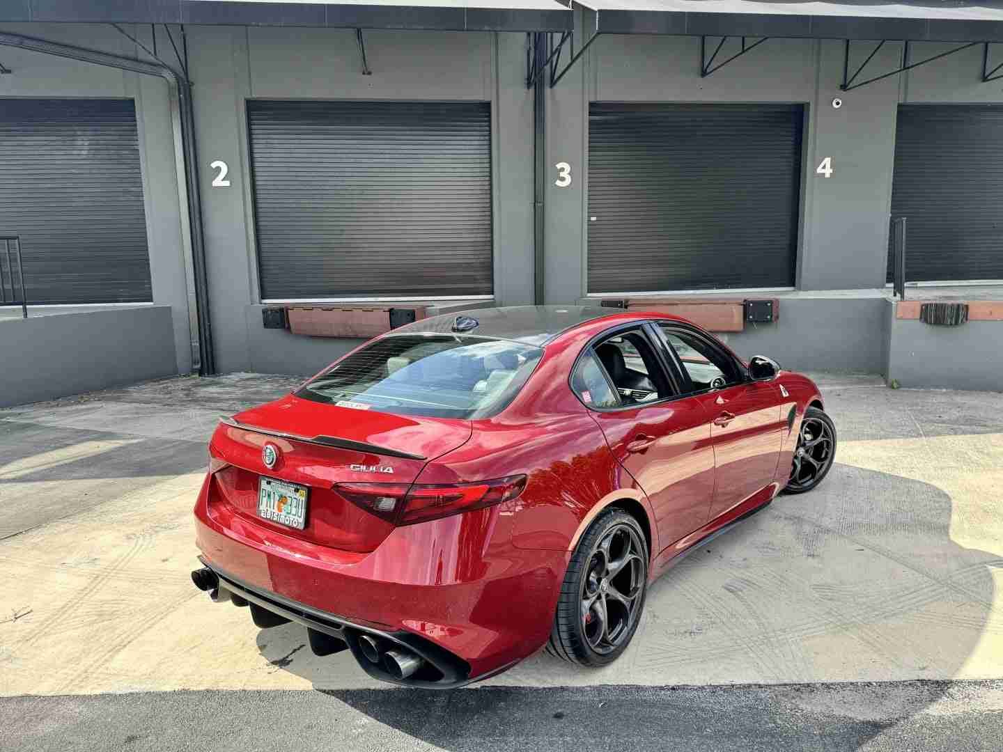 2017 Alfa Romeo Giulia Quadrifoglio 1 of 258 Rosso Red Competizione – 62k Miles – 505 Horsepower Twin Turbo full