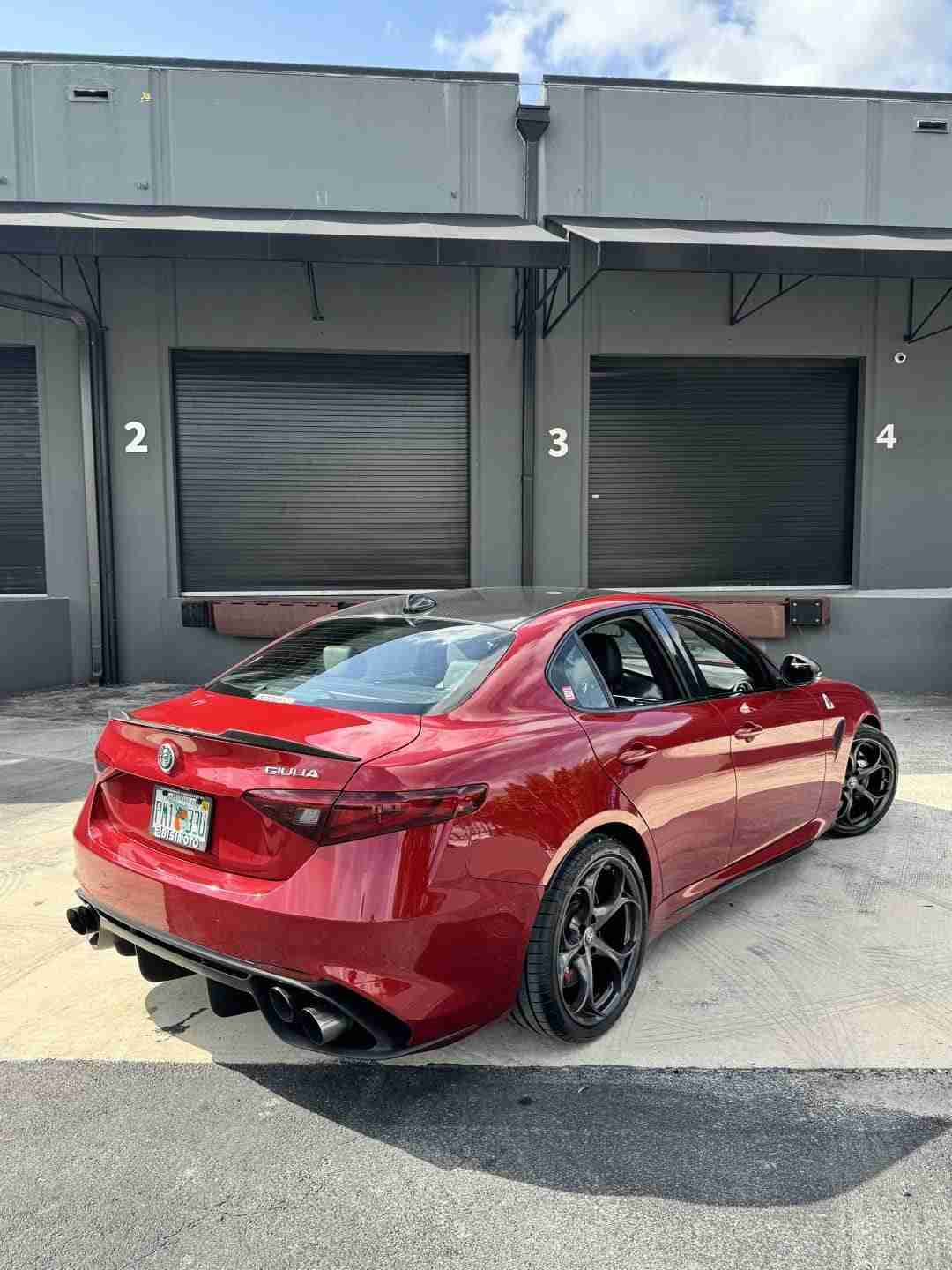 2017 Alfa Romeo Giulia Quadrifoglio 1 of 258 Rosso Red Competizione – 62k Miles – 505 Horsepower Twin Turbo full