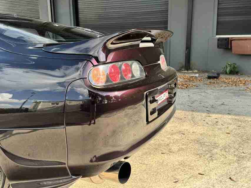 1995 Toyota Supra MK IV JZA80 RZ HKS 3.4L Built Stroker – HKS/Greddy Single Turbo 1000HP – Factory 6 Speed – BBK full