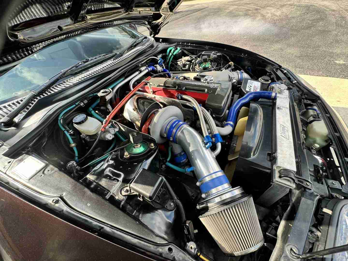 1995 Toyota Supra MK IV JZA80 RZ HKS 3.4L Built Stroker – HKS/Greddy Single Turbo 1000HP – Factory 6 Speed – BBK full