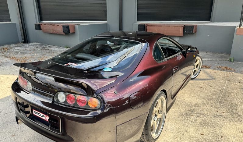 
 1995 Toyota Supra MK IV JZA80 RZ HKS 3.4L Built Stroker – HKS/Greddy Single Turbo 1000HP – Factory 6 Speed – BBK full									