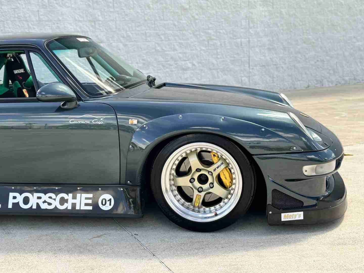 1994 Porsche 911 993 IDLERS GT2 WIDE BODY 56k Miles – 6 Speed – Quantum Coilovers – Big Brakes – Kevlar Seats – AC/ PS full