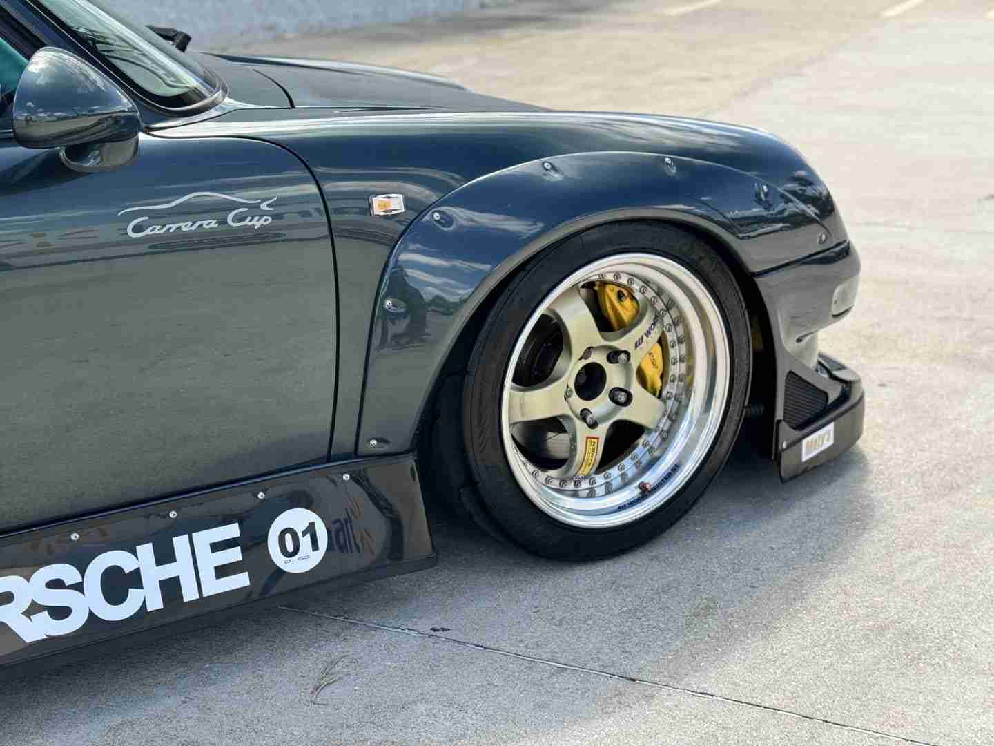 1994 Porsche 911 993 IDLERS GT2 WIDE BODY 56k Miles – 6 Speed – Quantum Coilovers – Big Brakes – Kevlar Seats – AC/ PS full
