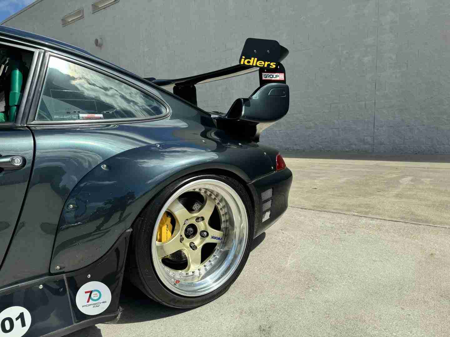 1994 Porsche 911 993 IDLERS GT2 WIDE BODY 56k Miles – 6 Speed – Quantum Coilovers – Big Brakes – Kevlar Seats – AC/ PS full