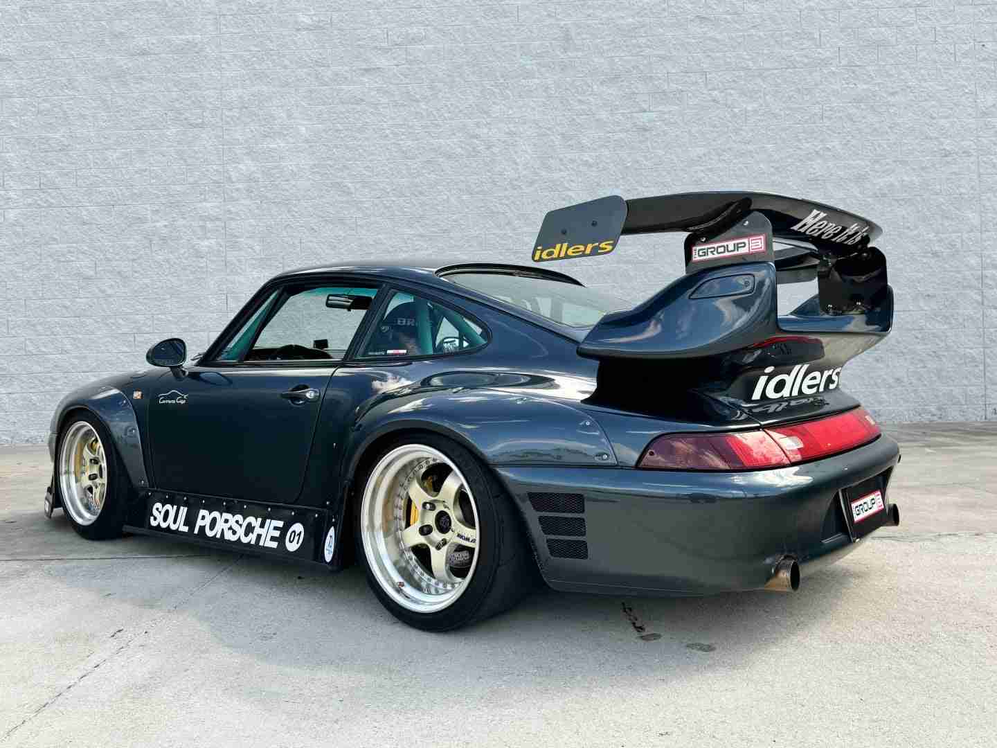 1994 Porsche 911 993 IDLERS GT2 WIDE BODY 56k Miles – 6 Speed – Quantum Coilovers – Big Brakes – Kevlar Seats – AC/ PS full