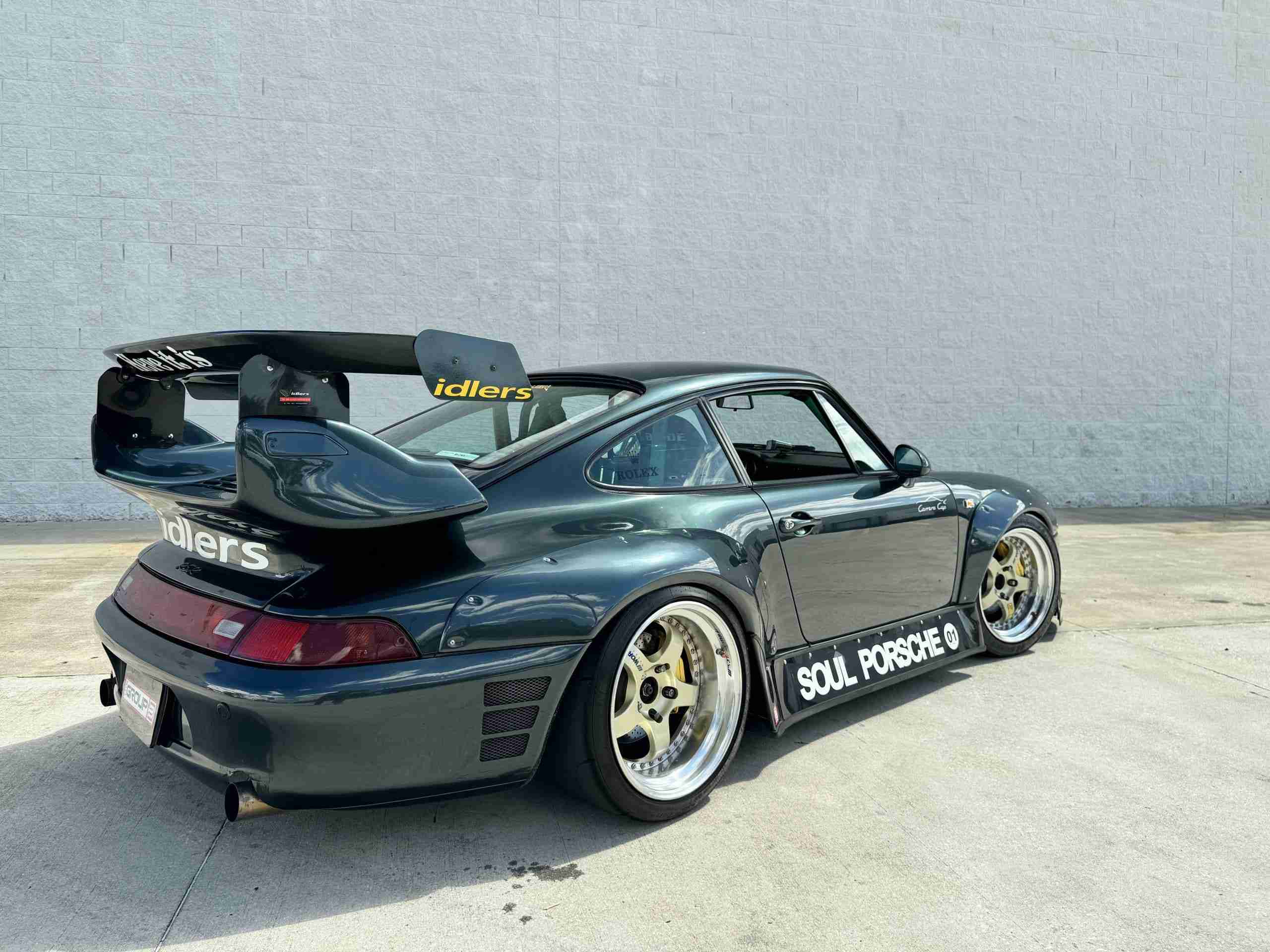 1994 Porsche 911 993 IDLERS GT2 WIDE BODY 56k Miles – 6 Speed – Quantum Coilovers – Big Brakes – Kevlar Seats – AC/ PS full