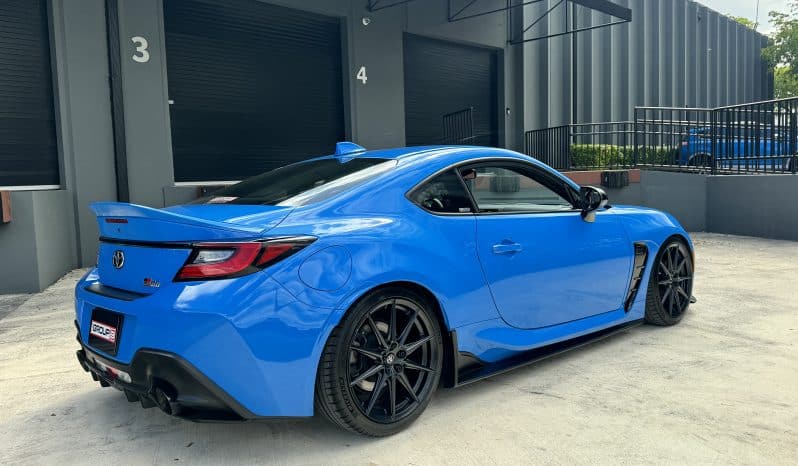 
 2023 Toyota 86 GR PREMIUM 1 owner Neptune blue – Coilovers – 13k miles – GR Performance exhaust -Like New full									