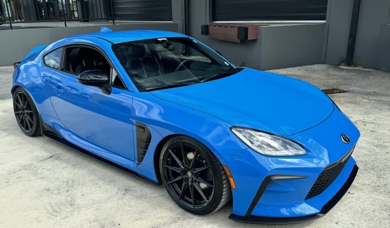 
 2023 Toyota 86 GR PREMIUM 1 owner Neptune blue – Coilovers – 13k miles – GR Performance exhaust -Like New full									