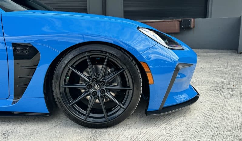 
 2023 Toyota 86 GR PREMIUM 1 owner Neptune blue – Coilovers – 13k miles – GR Performance exhaust -Like New full									