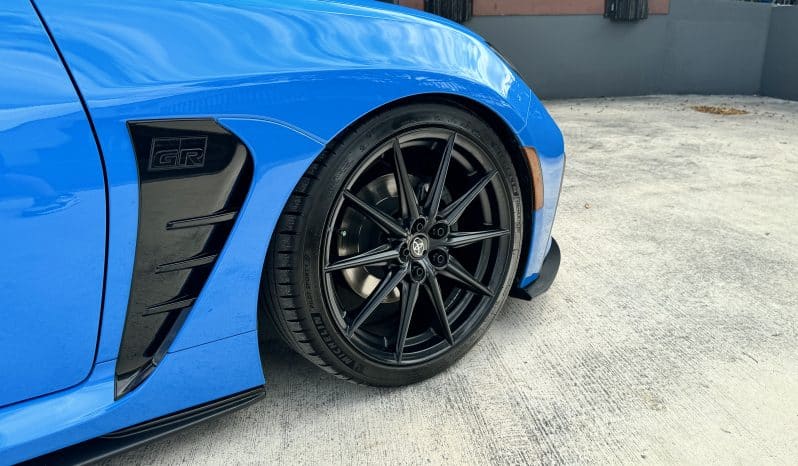 
 2023 Toyota 86 GR PREMIUM 1 owner Neptune blue – Coilovers – 13k miles – GR Performance exhaust -Like New full									
