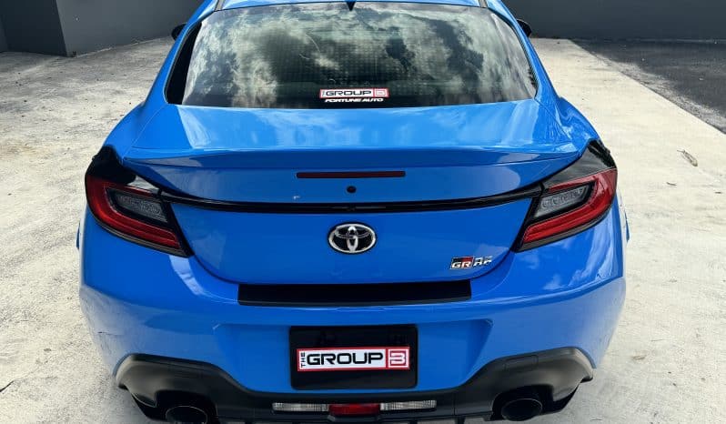 
 2023 Toyota 86 GR PREMIUM 1 owner Neptune blue – Coilovers – 13k miles – GR Performance exhaust -Like New full									