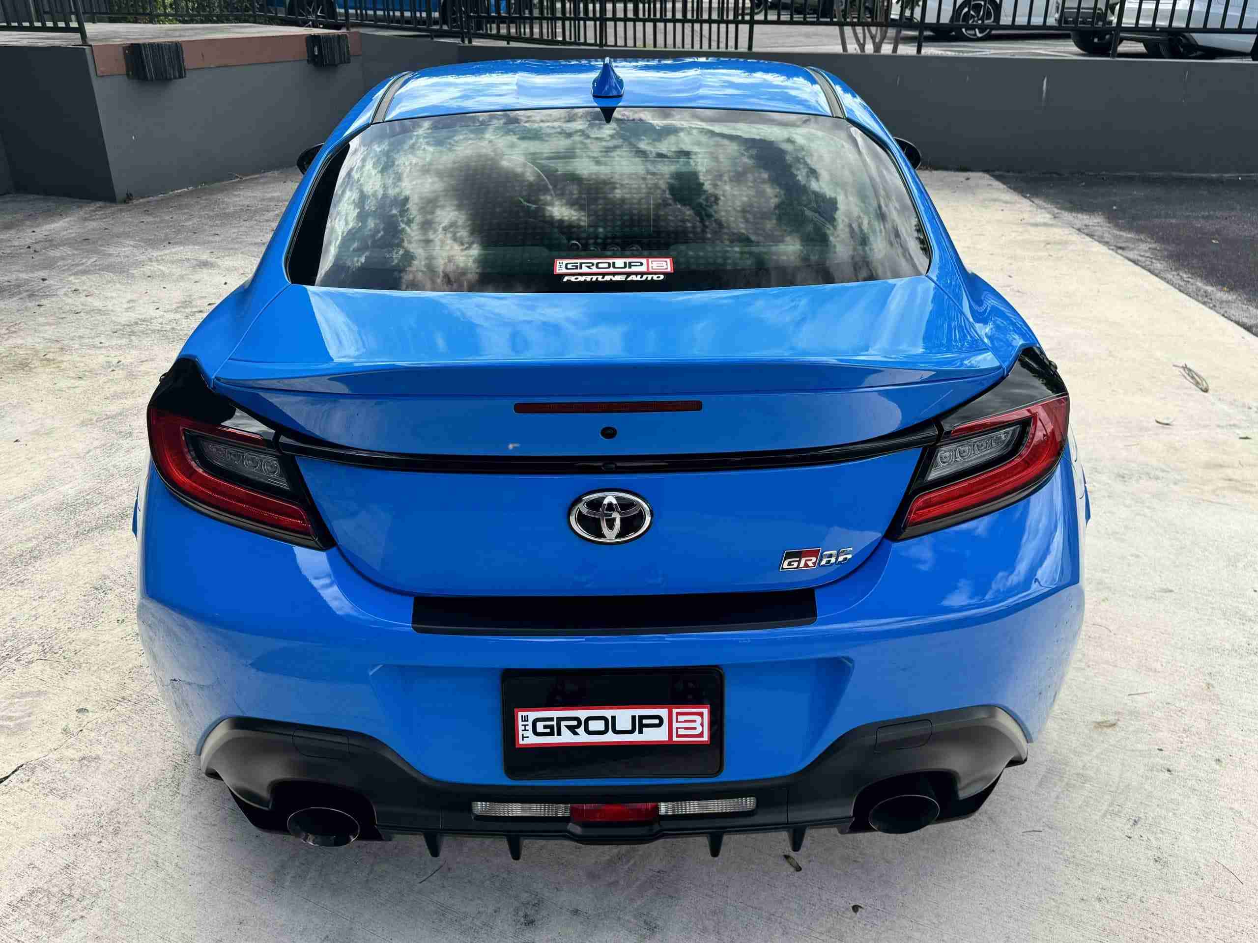 2023 Toyota 86 GR PREMIUM 1 owner Neptune blue – Coilovers – 13k miles – GR Performance exhaust -Like New full