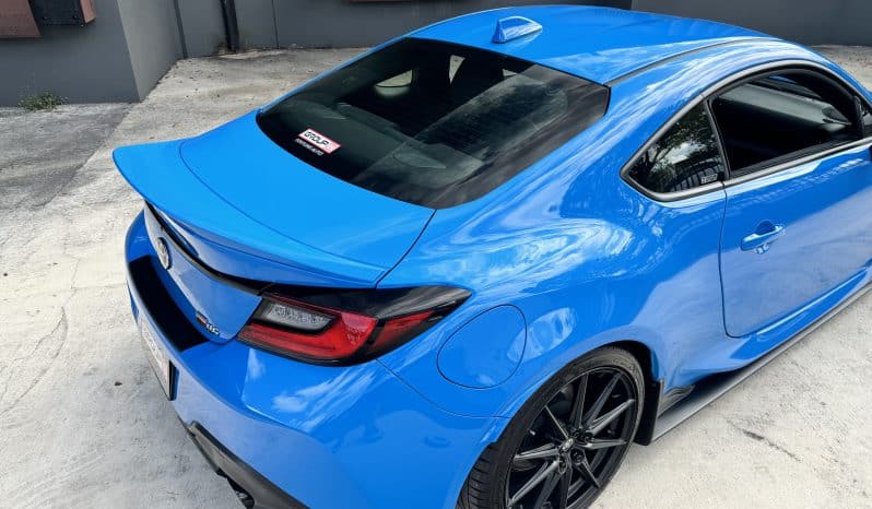 
 2023 Toyota 86 GR PREMIUM 1 owner Neptune blue – Coilovers – 13k miles – GR Performance exhaust -Like New full									