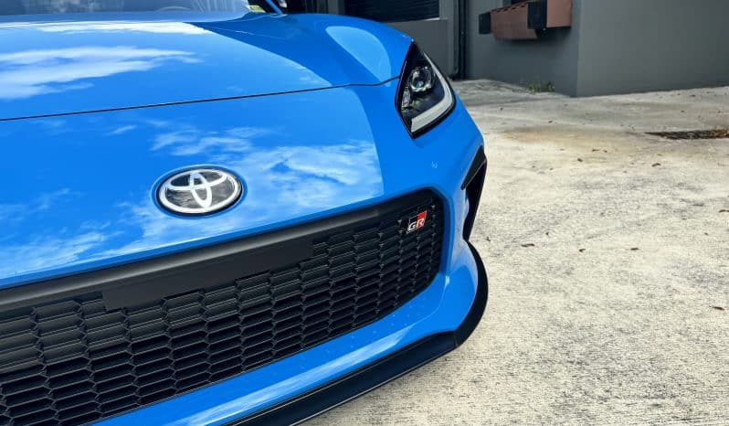
 2023 Toyota 86 GR PREMIUM 1 owner Neptune blue – Coilovers – 13k miles – GR Performance exhaust -Like New full									