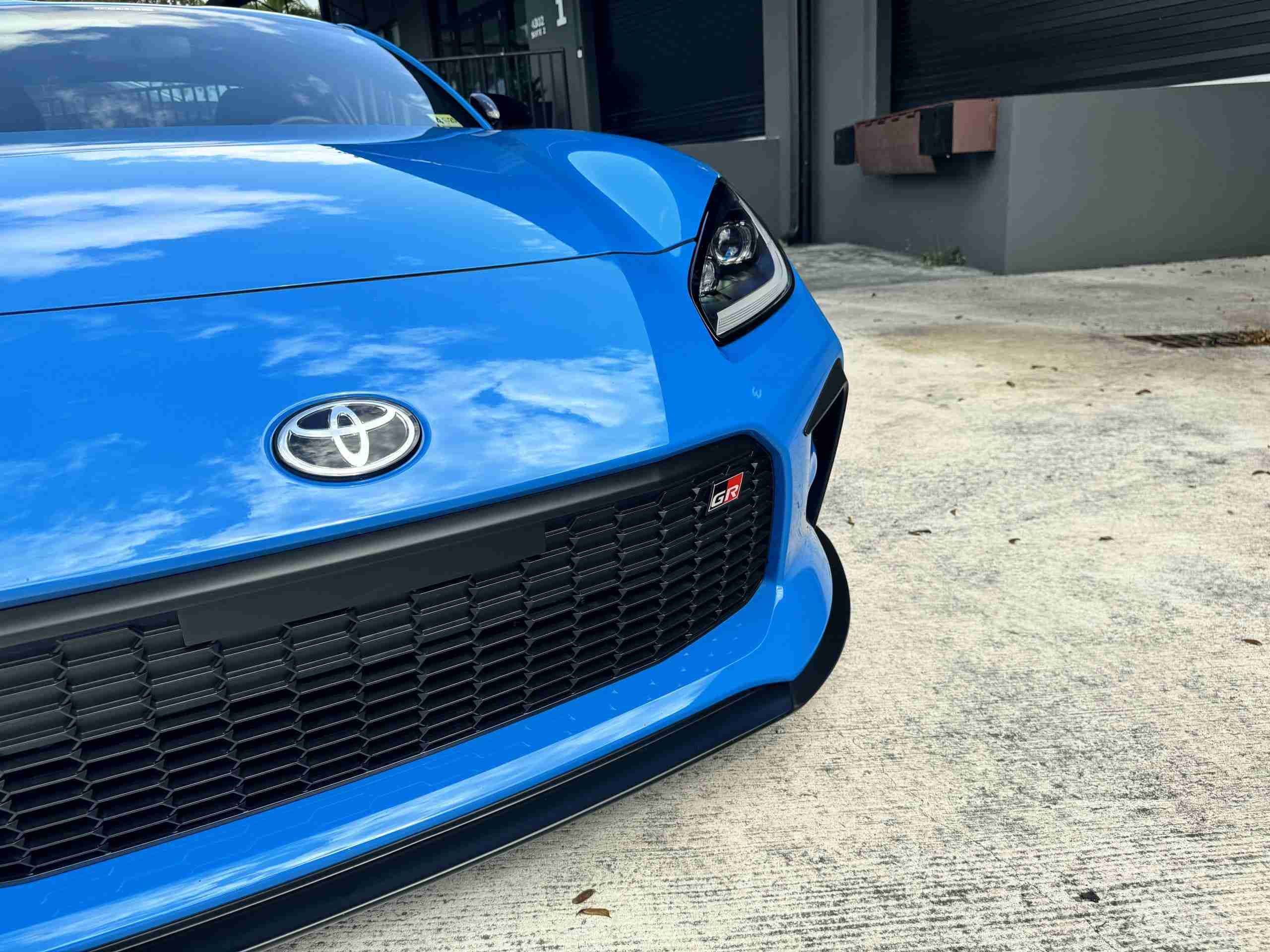 2023 Toyota 86 GR PREMIUM 1 owner Neptune blue – Coilovers – 13k miles – GR Performance exhaust -Like New full
