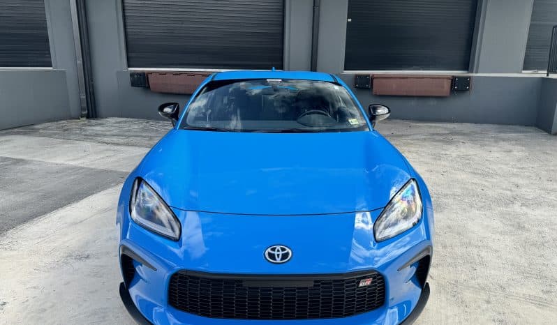 
 2023 Toyota 86 GR PREMIUM 1 owner Neptune blue – Coilovers – 13k miles – GR Performance exhaust -Like New full									