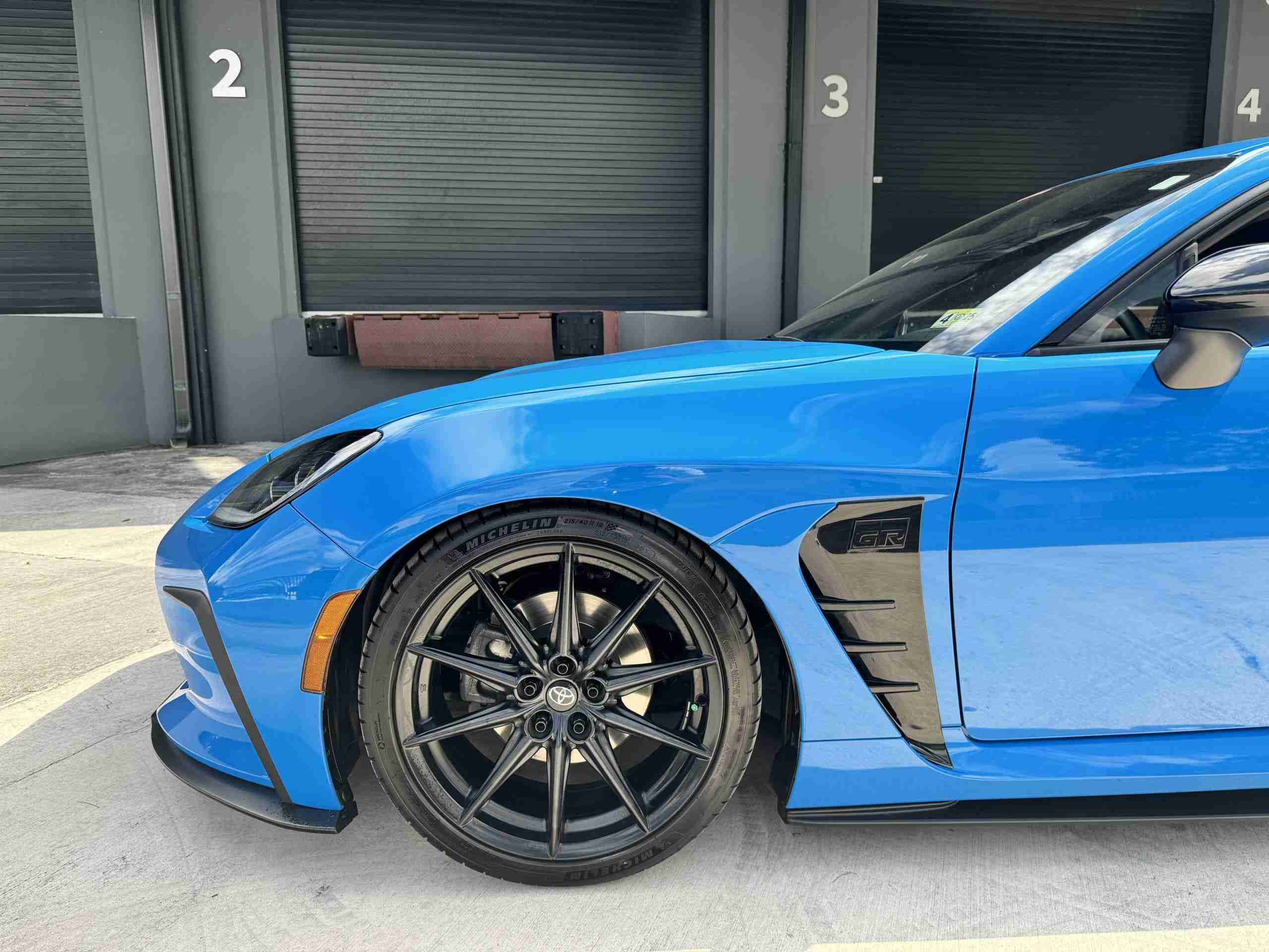 2023 Toyota 86 GR PREMIUM 1 owner Neptune blue – Coilovers – 13k miles – GR Performance exhaust -Like New full