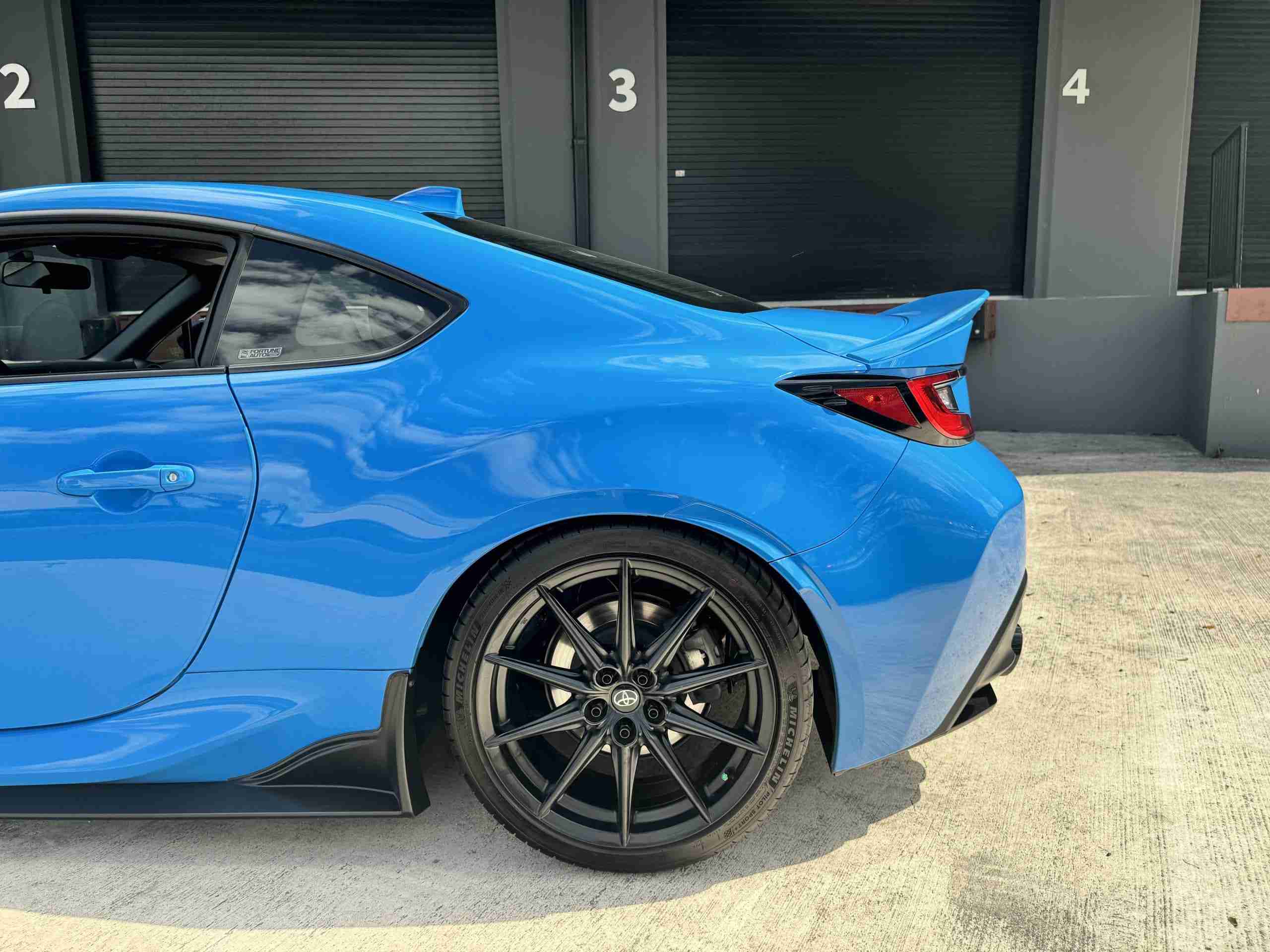 2023 Toyota 86 GR PREMIUM 1 owner Neptune blue – Coilovers – 13k miles – GR Performance exhaust -Like New full