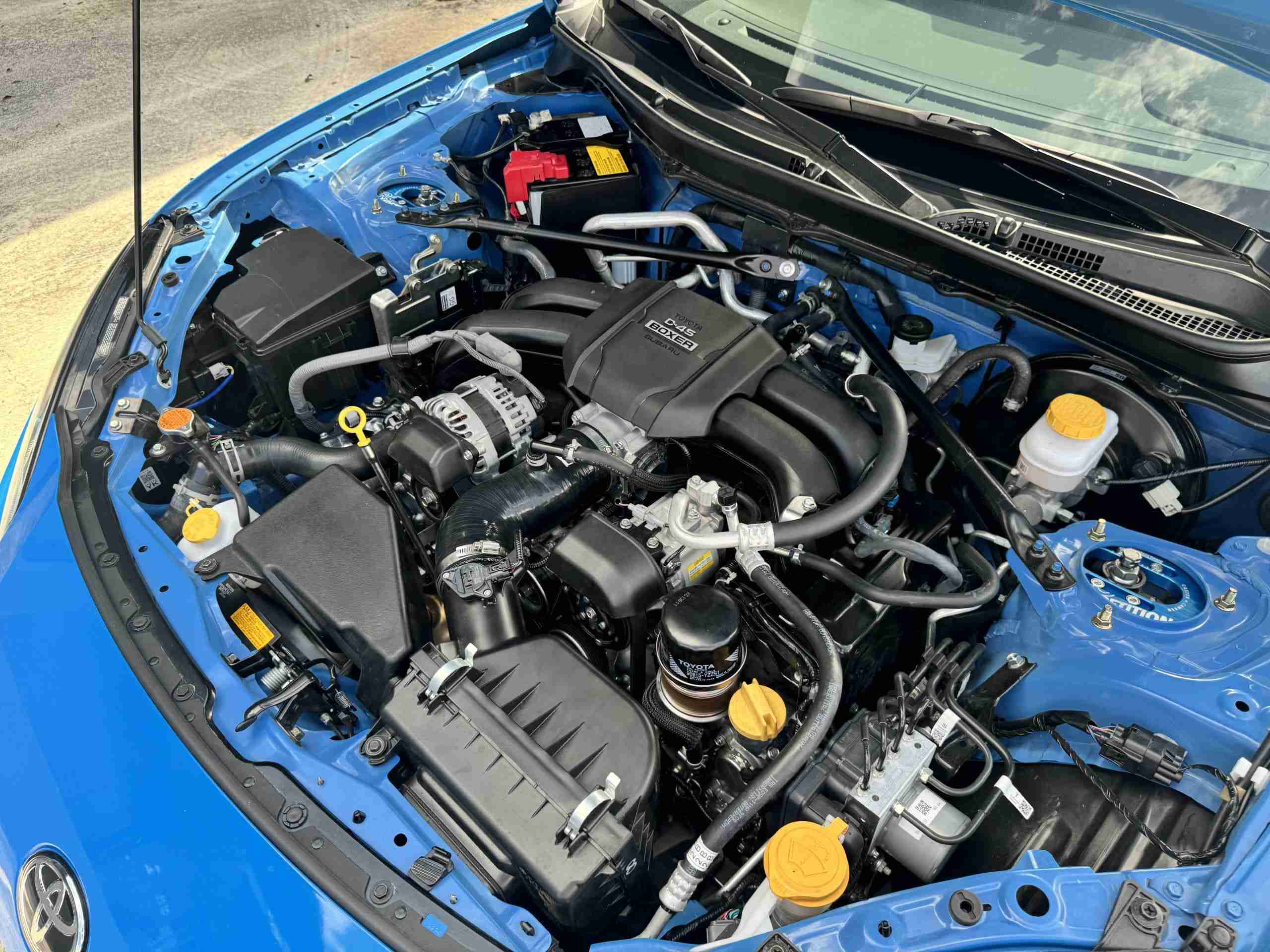 2023 Toyota 86 GR PREMIUM 1 owner Neptune blue – Coilovers – 13k miles – GR Performance exhaust -Like New full